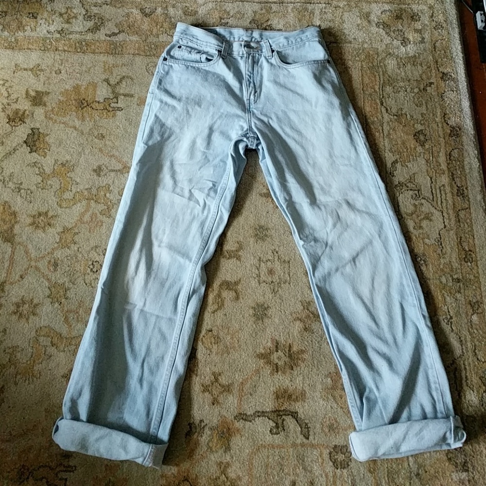 Vintage Light Wash Levi's 90s Jeans, 8